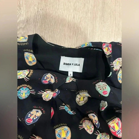 BIMBA Y LOLA Masked Dress / Size Small / - Picture 6 of 10